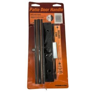 Prime-Line C-1006 Black Surface Mount Clamp Patio Door Handle Set NOS